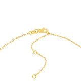 7mm Vertical Roman Numeral Pendant Necklace