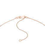 Block Initials Station Necklace