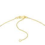 Block Initials Station Necklace