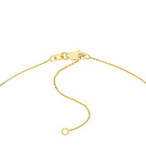 Block Initials Station Necklace