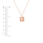 Personalization Large Vertical Varsity Numerals