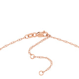 7mm Vertical Block Numeral Necklace