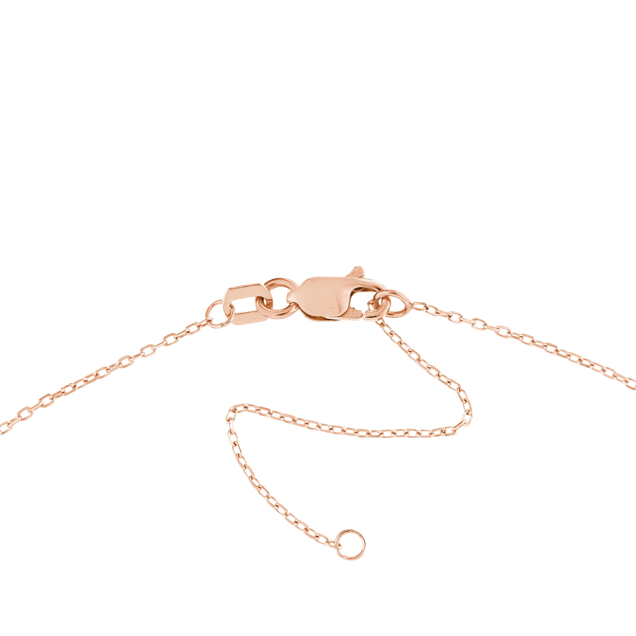 5mm Typewriter Font Nameplate Necklace