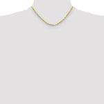 14k 2.75mm D/C Milano Rope Chain