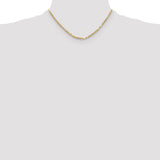 14k 2.75mm D/C Milano Rope Chain