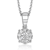 Pendant in 18k Gold with Diamonds
