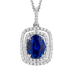 Color Pendant in 18k Gold with Diamonds