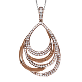 Pendant in 18k Gold with Diamonds