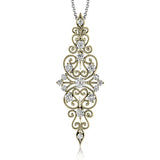 Pendant in 18k Gold with Diamonds