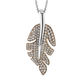 Pendant in 18k Gold with Diamonds
