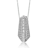 Pendant in 18k Gold with Diamonds