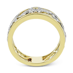 Right Hand Ring in 18k Gold with Diamonds
