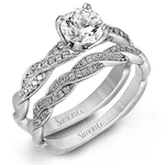 Wedding Set in 18k Gold with Diamonds