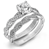 Wedding Set in 18k Gold with Diamonds