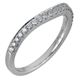 Engagement Ring in 18k Gold with Diamonds