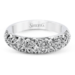 Anniversary Ring in 18k Gold with Diamonds