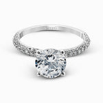 Wedding Set in 18k Gold with Diamonds