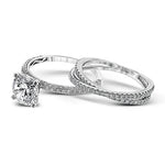 Wedding Set in 18k Gold with Diamonds
