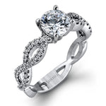 Wedding Set in 18k Gold with Diamonds