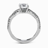 Wedding Set in 18k Gold with Diamonds