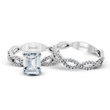 Wedding Set in 18k Gold with Diamonds