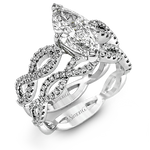 Wedding Set in 18k Gold with Diamonds
