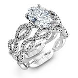 Wedding Set in 18k Gold with Diamonds
