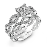 Wedding Set in 18k Gold with Diamonds