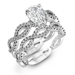 Wedding Set in 18k Gold with Diamonds