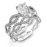 Wedding Set in 18k Gold with Diamonds