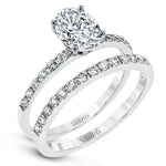 Wedding Set in 18k Gold with Diamonds
