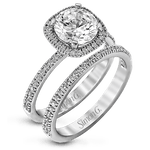 Wedding Set in 18k Gold with Diamonds