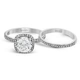 Wedding Set in 18k Gold with Diamonds