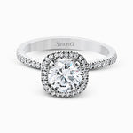 Wedding Set in 18k Gold with Diamonds
