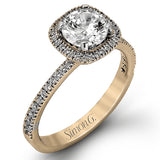 Wedding Set in 18k Gold with Diamonds