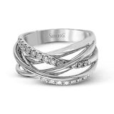 Right Hand Ring in 18k Gold with Diamonds