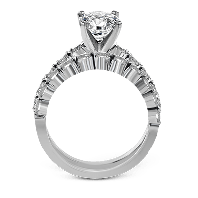 Wedding Set in 18k Gold with Diamonds