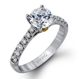 Wedding Set in 18k Gold with Diamonds