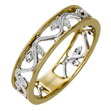 Right Hand Ring in 18k Gold with Diamonds