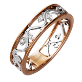 Right Hand Ring in 18k Gold with Diamonds