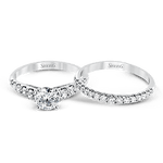 Wedding Set in 18k Gold with Diamonds