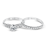 Wedding Set in 18k Gold with Diamonds