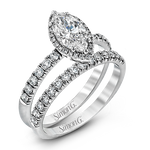 Wedding Set in 18k Gold with Diamonds