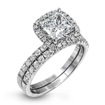 Wedding Set in 18k Gold with Diamonds