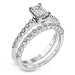 Wedding Set in 18k Gold with Diamonds