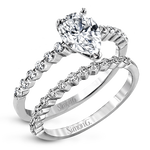Wedding Set in 18k Gold with Diamonds