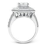 Engagement Ring in 18k Gold with Diamonds