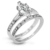 Wedding Set in 18k Gold with Diamonds