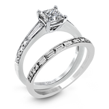 Wedding Set in 18k Gold with Diamonds