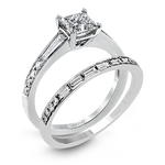 Wedding Set in 18k Gold with Diamonds